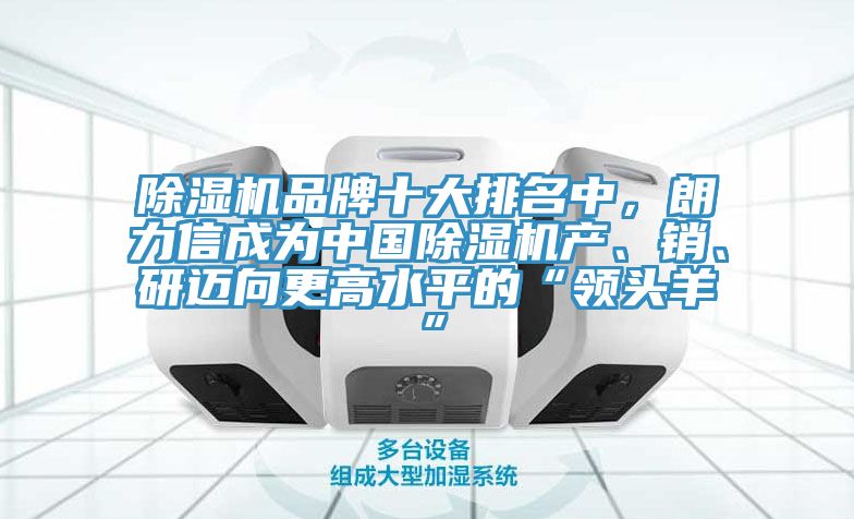 除湿机品牌十大排名中，朗力信成为中国除湿机产、销、研迈向更高水平的“领头羊”