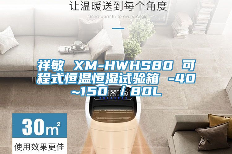 祥敏 XM-HWHS80 可程式恒温恒湿试验箱 -40~150℃／80L