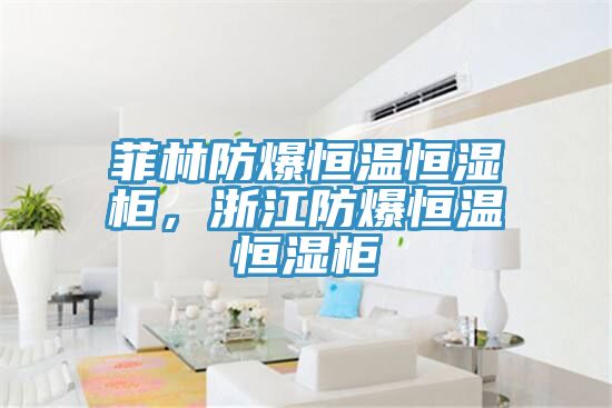 菲林防爆恒温恒湿柜，浙江防爆恒温恒湿柜