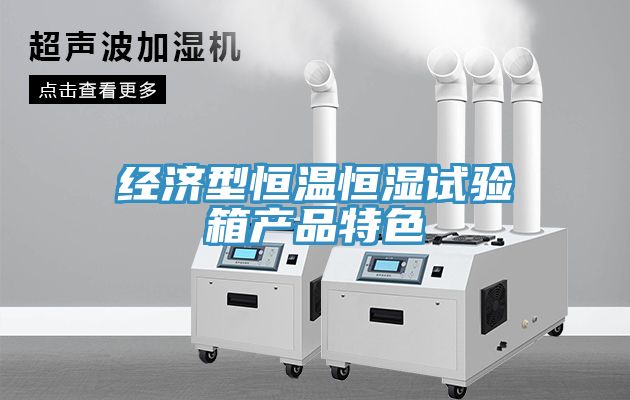 经济型恒温恒湿试验箱产品特色